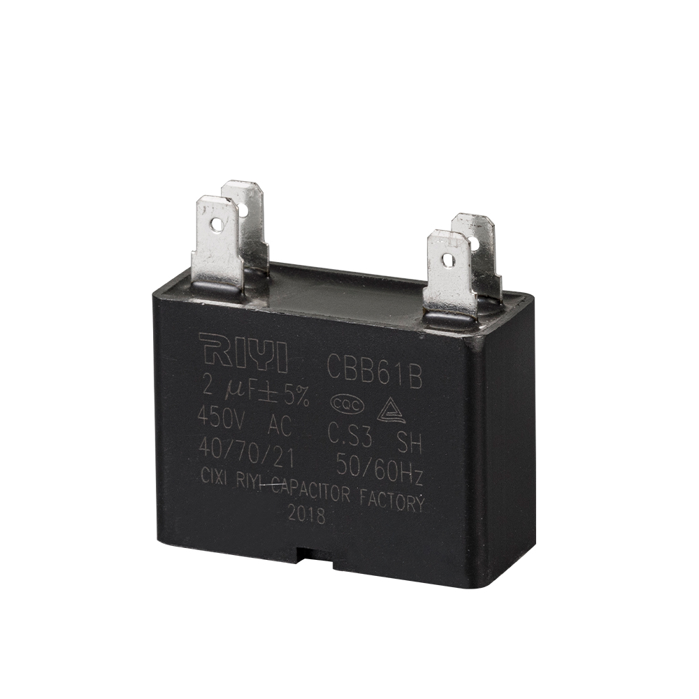 Cbb61 2uf 450V S3 2+2 terminali